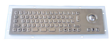 Water resistant PS2 , USB  Industrial Keyboard With Trackball numberic keypad and Fn keys