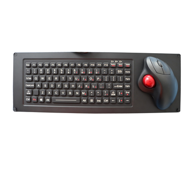 Silicone USB EMC Keyboard Waterproof Integrated With A Conventional Mouse