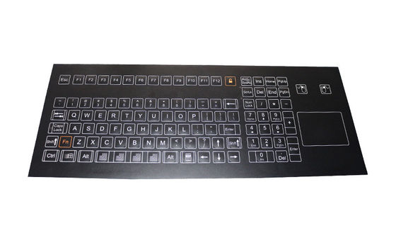 Washable Backlit Industrial Membrane Keyboard With OMRON Switch