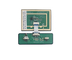 IP65 Industrial Touchpad With 2 Micro Key Switch Buttons IIC Interface