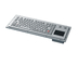 89 Keys Backlit USB Keyboard IP65 Dynamic Waterproof With Ruggedized Touch Touchpad