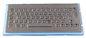 Compact format Industrial Mini Metal Keyboard / rugged kiosk keyboard  IP65
