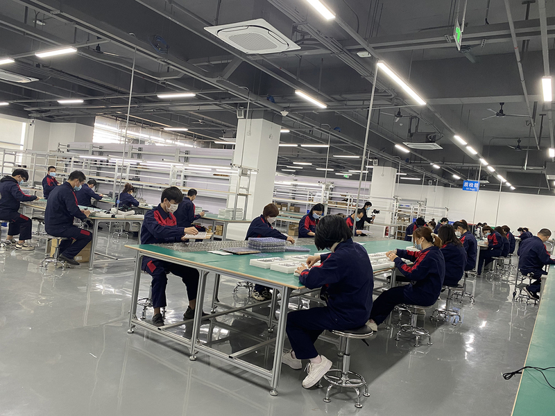 Key Technology ( China ) Limited factory production line