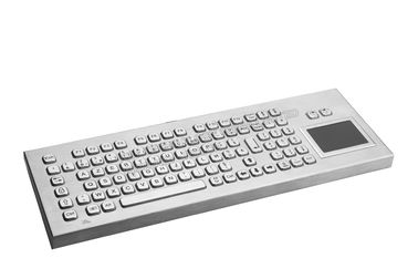 Ip65 Metal Rugged Keyboard With Touchpad And Full Functionalities