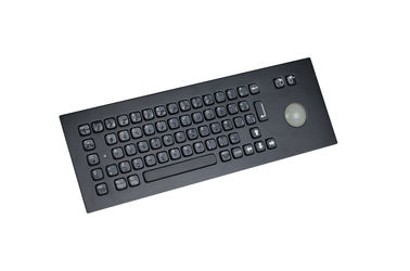 Compact Black Titanium Industrial Metal Keyboard With 69 Keys