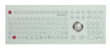 Industrial Membrane Keyboard with optical trackball and numeric keypad