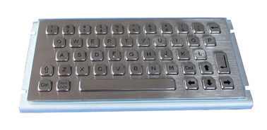 47 keys mini compact format IP65 Panel mount metal keyboard with PS/2 port