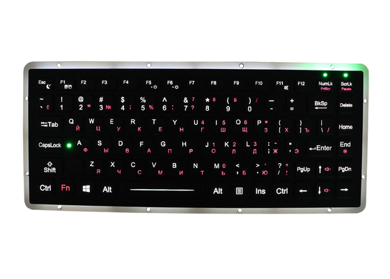 86 Keys Dot Matrix Ruggedized Keyboard With Backlit Marine Keyboard