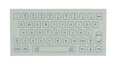 Dust Oil Proof Industrial Membrane Panel Keyboard White Or Black Color