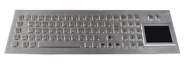 IP65 Kiosk Metal rugged keyboard with touchpad And Number Keypad Vandal Proof