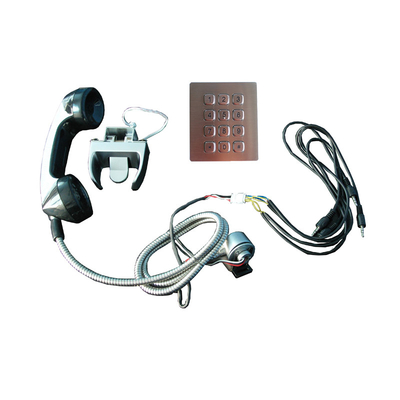 Sliver Alloy weather proof phones Sets With Numeric Keypad for kiosk