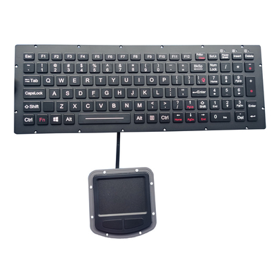 Sealed EMC Keyboard Integrated Touchpad For Rugged PC / Laptops