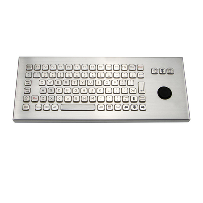 Rugged Desktop Wired Keyboard Water Resistant Keyboard With Hula Pointer
