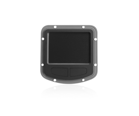 IP65 Compact Industrial Touchpad Panel Mount  Ultra Thin With Mouse Buttons Black
