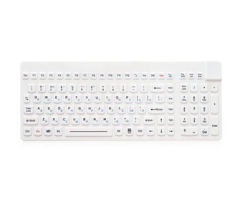 Adjustable Ps2 Usb Interface Waterproof Silicone Keyboard For Medical