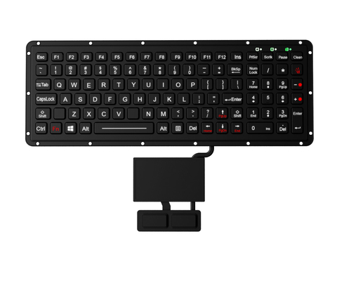 102 Keys EMC Keyboard, Waterproof Dustproof Military Keyboard