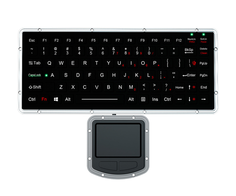 Double EMC Chiclet Keyboard With Touchpad Ultra-Thin Design marine keyboard