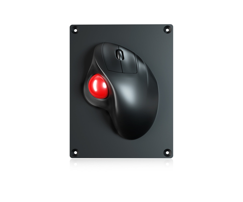 Rugged Ergonomic Trackball Mouse 34mm Military Optical Trackball Module