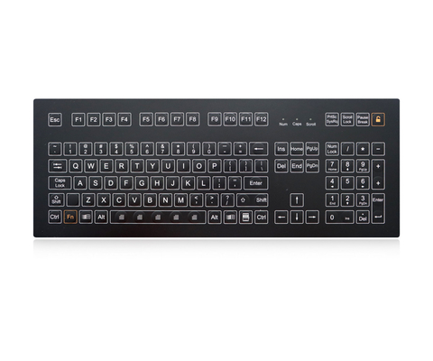 Chemical And Liquid Resistant Industrial Membrane Keyboard With Anti-Microbial Surface