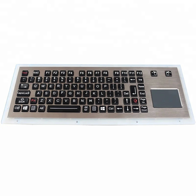 117 X170mm Front Panel Waterproof Wired Ruggedized Keyboard 43 PBT Key Caps