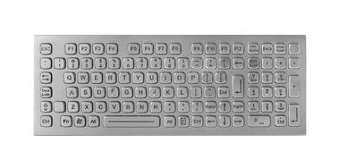 111 Keys Industrial Metal Keyboard 2.0mm Long Stroke For Fast / Accurate Data Input 