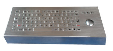 82 Keys IP68 Industrial Keyboard With Trackball Anti - Salt Spray Corrosion
