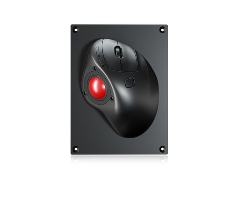 IPX6 Military Grade Ergonomic Trackball Mouse With 3 Buttons 34mm Optical Trackball Module