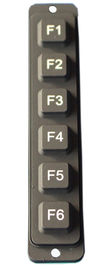96mm X 18mm Dia PS2 Numeric Keypad With Carbon - On - Gold Key Switch