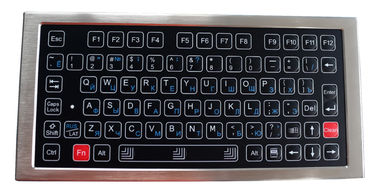 IP68 Desktop Industrial Membrane Keyboard Waterproof With Function Keys