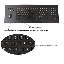 Dynamic IK09 Waterproof Computer Keyboard Panel Mount 20000H MTBF