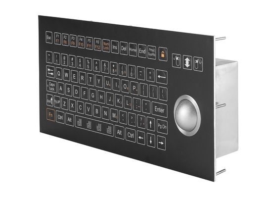 IP67 Omron Switch Industrial Membrane Keyboard 38.0mm Trackball