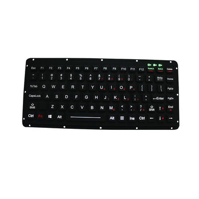 Silicon Keyboard Rubber Industrial Compact With Backlight Panel Mount