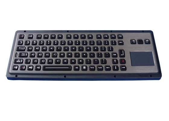 Vandal Proof 85 Keys Marine Backlit Keyboard With Integrated Touchpad