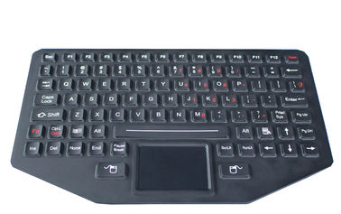 89 Key Silicone Backlit Ruggedized Keyboard With Sealed Touchpad