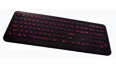 Backlight dust proof rubber medical keyboard with numeric keys and Functions keys