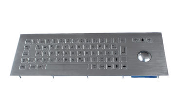 69 key IP65 static rated kiosk keyboard with trackball vandal resistant keyboard