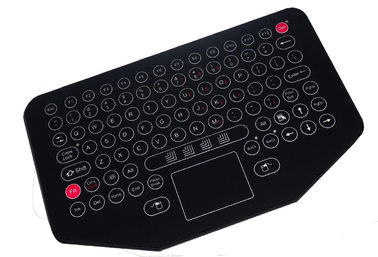 Black Industrial membrane keyboard