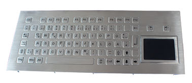 Ruggedized Stainless Steel explosion proof keyboard for kiosk  PS2 or USB