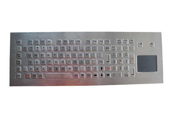 PS2 USB Waterproof Metal Keyboard IK09 Full Functionality Dynamic Sealed