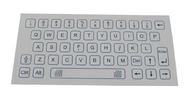 47 Key Flat Custom Washable Industrial  Keypads With Metal Dome Pcb