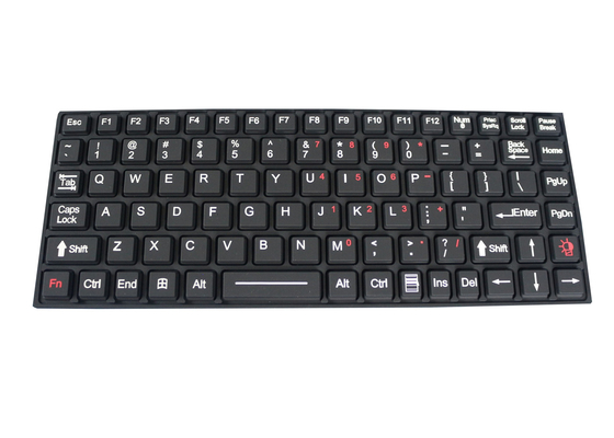 Dynamic Sealed Ruggedized Backlit Keyboard Panel Mounted Keyboard With Matrix FPC Cable