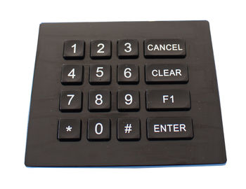 Ip66 Dynamic Waterproof Backlight Door Entry Keypad With Usb Or Ps / 2 Port