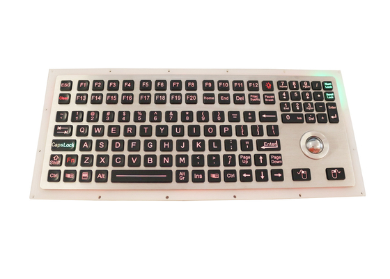 PS/2 Interface Numeric IP67 300mA 116 Keys Backlit Keyboard