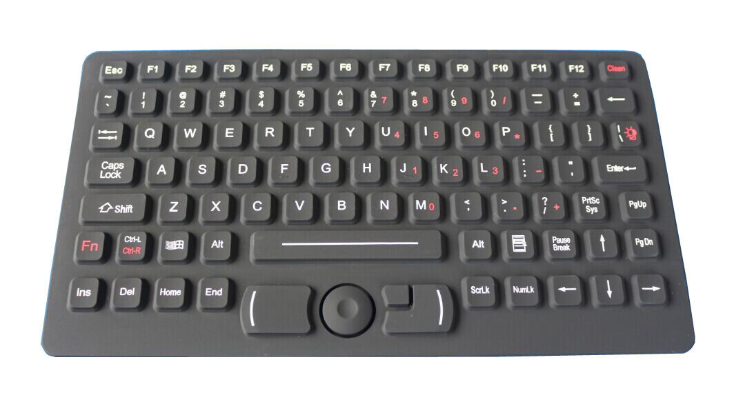 USB Desktop Silicone Industrial Keyboard