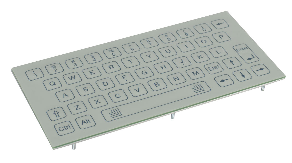 Dust / Oil proof membrane panel mount keyboard white or black color