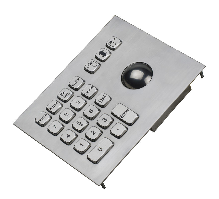IP65 304 stainless steel  trackball pointing device mouse USB interface