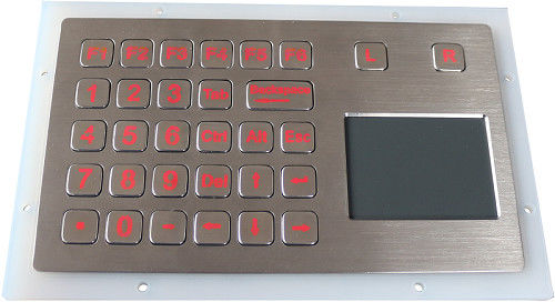 Industrial Keypad IP67 with Touchpad Backlight Panel Mount for Outdoor