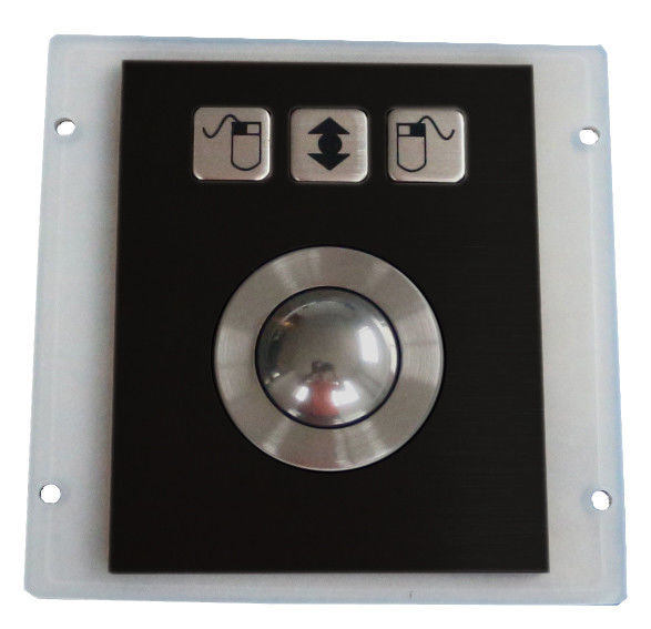 Vandal Resistant High 800 Dpi Optical Trackball Pointing Device Stainless Steel Long Use Life
