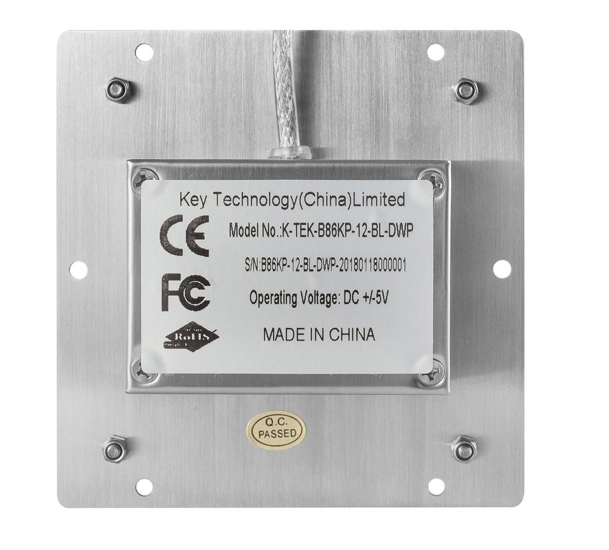 12 Keys Metal Keypad compact format IP67 dynamic ISO9001-2015 Certification