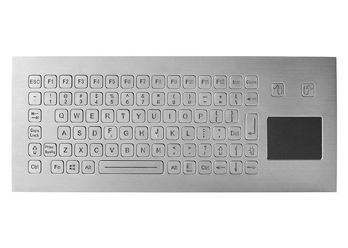 Washable Kiosk Industrial Keyboard With Touchpad Integrated 83 Keys IP67 5V DC